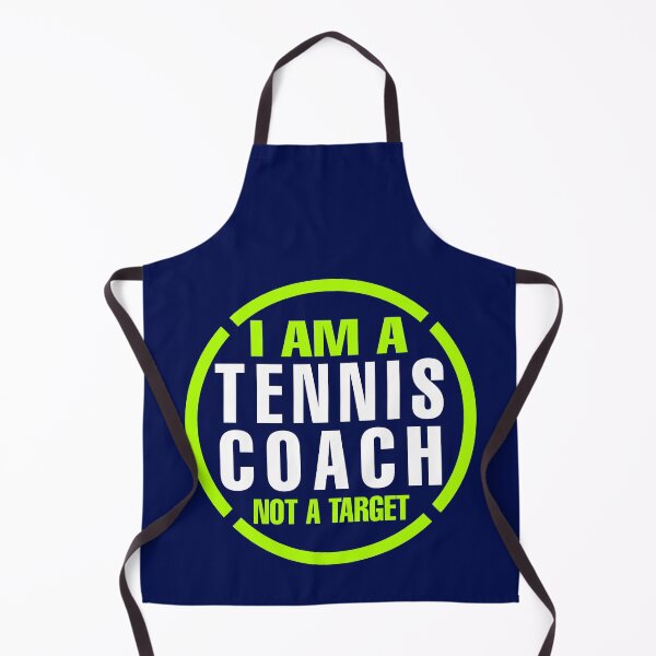 Item preview, Tennis Coach Not a Target - Funny Tennis designed and sold by Supernightwing.