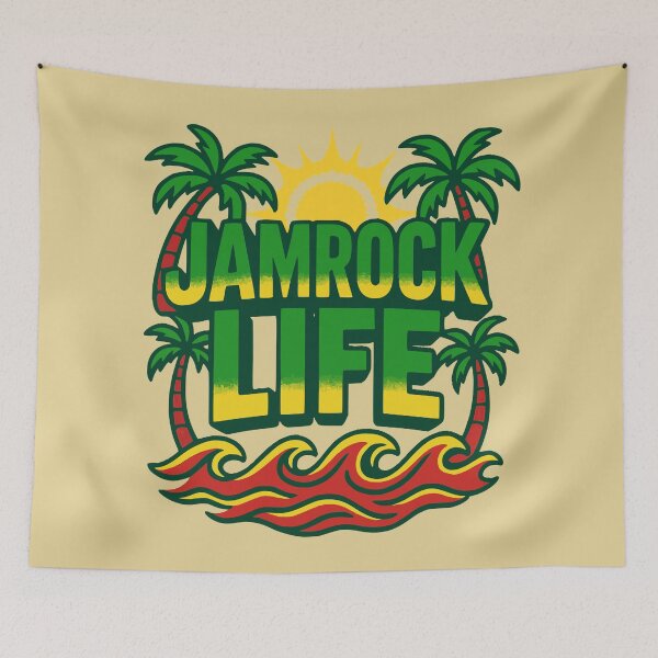 Item preview, Jamrock Life designed and sold by SavvyEarth.