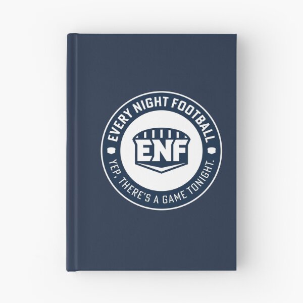 Item preview, Every Night Football "Circular Slogan" (Navy & White) designed and sold by GX3-Creative.