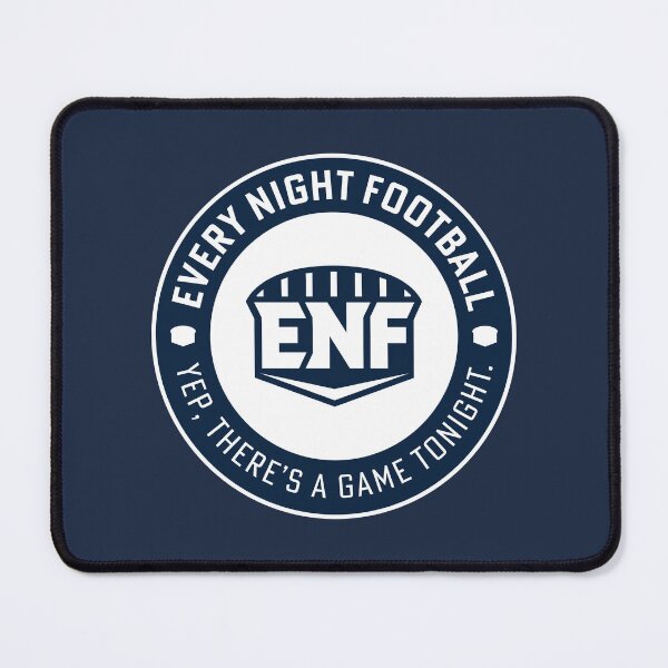Item preview, Every Night Football "Circular Slogan" (Navy & White) designed and sold by GX3-Creative.