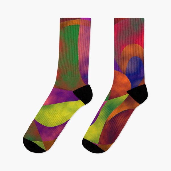 Item preview, A rush of color in flowing geometry designed and sold by Sigtrix.