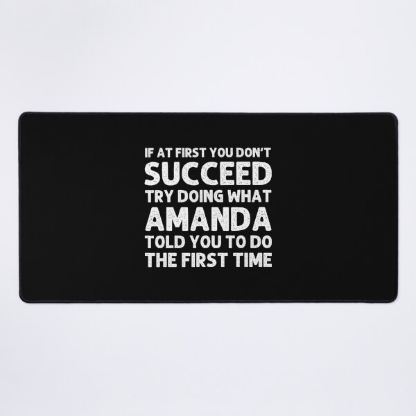 Item preview, AMANDA Name Personalized Birthday Funny Christmas Joke designed and sold by hwcsklrx75.