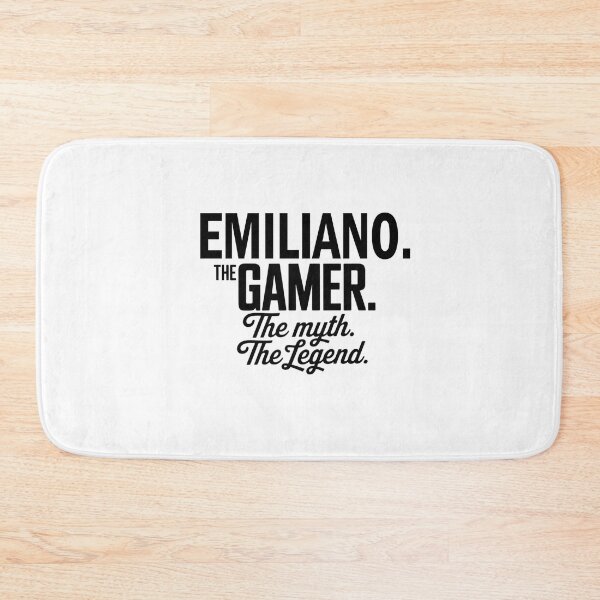Item preview, Emiliano The Gamer The Myth The Legend Emiliano Name - Funny Gamer Quote design designed and sold by Oussinc.