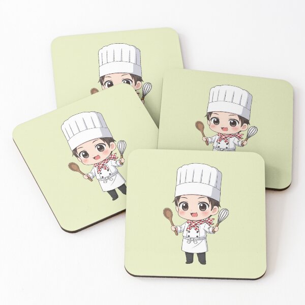 Item preview, Cute Chibi Chef Kawaii Anime Cook Adorable Kitchen Master Culinary Art Design designed and sold by bvdesignart.