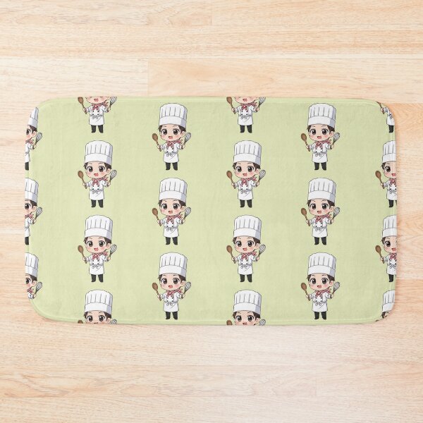Item preview, Cute Chibi Chef Kawaii Anime Cook Adorable Kitchen Master Culinary Art Design designed and sold by bvdesignart.