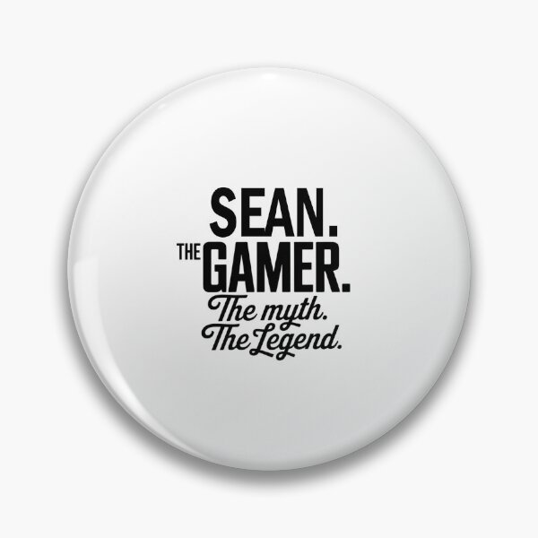 Artikelvorschau, Sean, der Gamer, der Mythos, die Legende, Sean-Name – lustiges Gamer-Zitat-Design entworfen und verkauft von Oussinc.