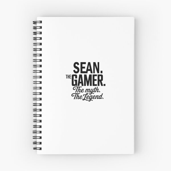 Item preview, Sean The Gamer The Myth The Legend Sean Name - Funny Gamer Quote design designed and sold by Oussinc.