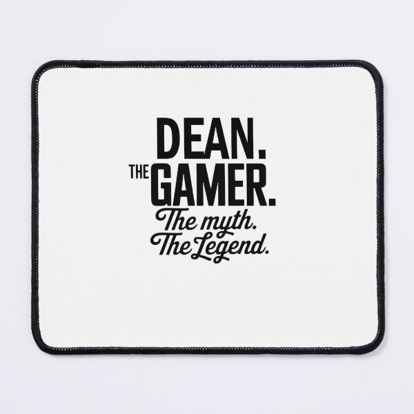 Item preview, Dean The Gamer The Myth The Legend Dean Name - Funny Gamer Quote design designed and sold by Oussinc.