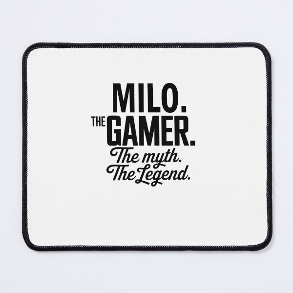 Item preview, Milo The Gamer The Myth The Legend Milo Name - Funny Gamer Quote design designed and sold by Oussinc.