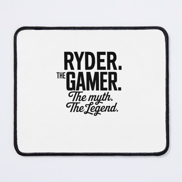 Item preview, Ryder The Gamer The Myth The Legend Ryder Name - Funny Gamer Quote design designed and sold by Oussinc.