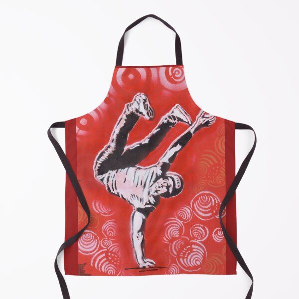 Item preview, A B-boy does a "power move", breakdance act designed and sold by marysfarbklecks.