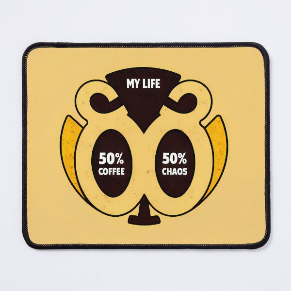 Item preview, Coffee Chaos Typography Creative Motifs Vibrant Designs Colors designed and sold by ART ATTACK ZONE.