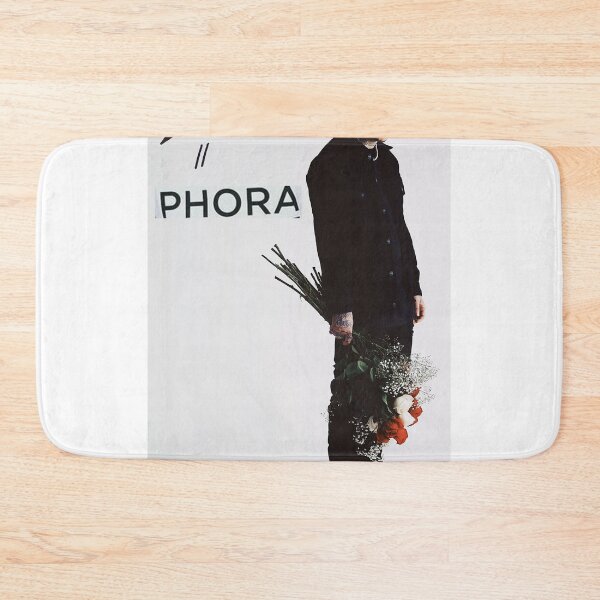 Item preview, #berpakaian hitam, lcmich phora rapper lcmich berdiri di With ruangan putih, membawa Love seikat bunga, namanya II dekat tangan kanan# designed and sold by lcmich.