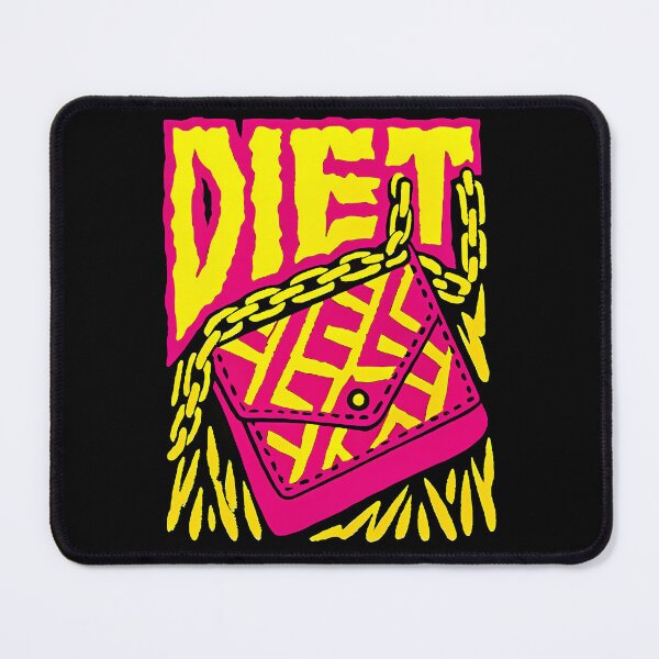 Item preview, DIET Bold Typography Creative Motifs Vibrant Designs Colors designed and sold by ART ATTACK ZONE.