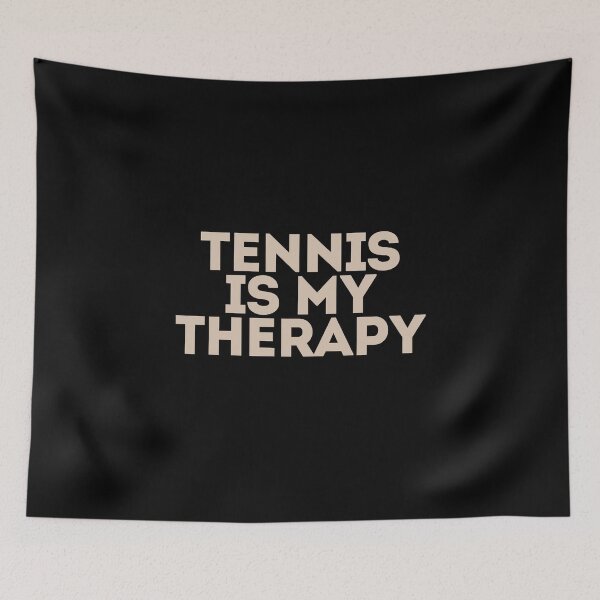 Item preview, Tennis is My Therapy – Relax and Play Sport Shirt designed and sold by MGR LABEL.