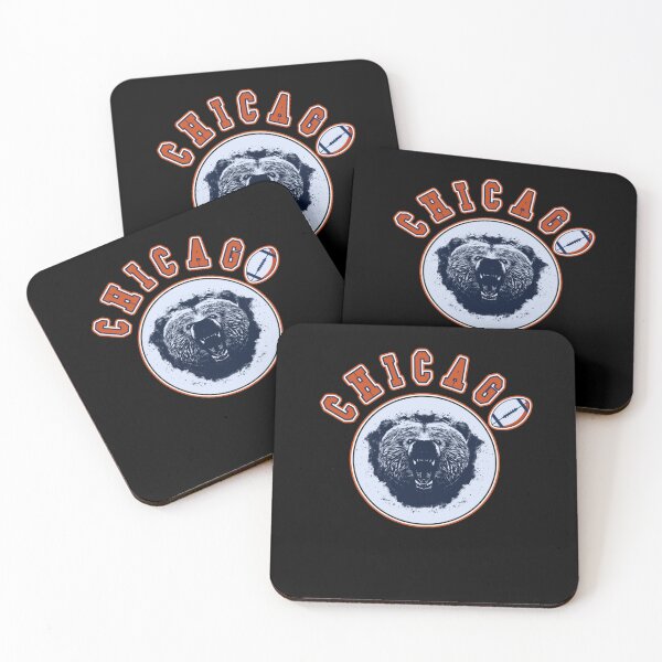 Item preview, Chicago Football Vintage Retro Bear Illinois Fan designed and sold by be-njo.