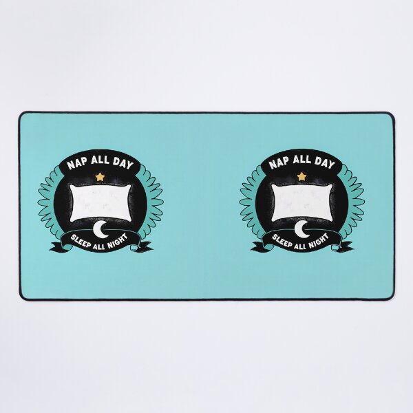 Item preview, NAP ALL DAY SLEEP ALL NIGHT ART DESIGN designed and sold by ART ATTACK ZONE.