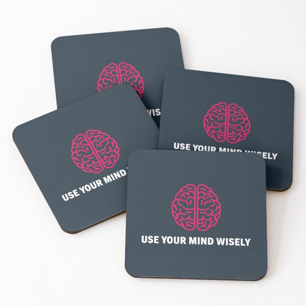 Item preview, Contrasting Pink Brain and White Text Encouraging Mental Strength designed and sold by SplashTastic.