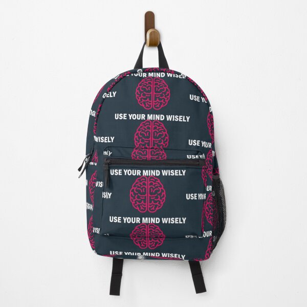 Item preview, Contrasting Pink Brain and White Text Encouraging Mental Strength designed and sold by SplashTastic.
