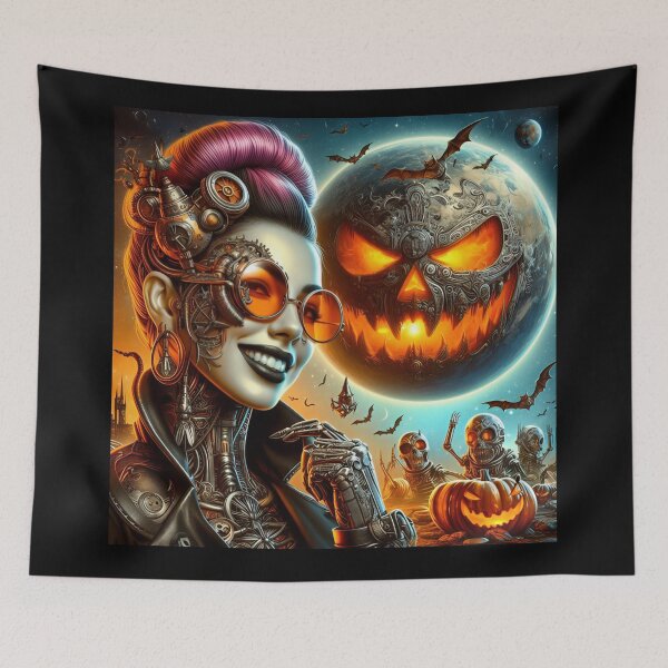 Item preview, Steampunk Halloween Cyberpunk Mechanical Fantasy designed and sold by Voodoo Store Paranormal Collections.