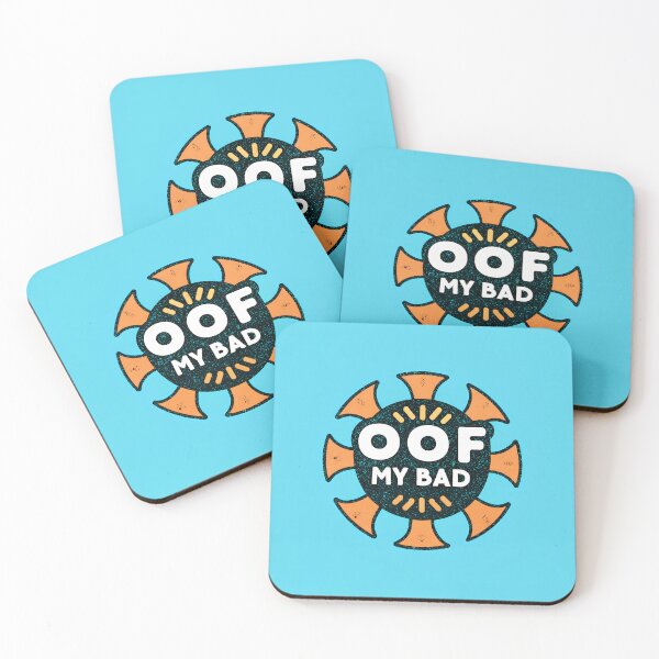 Item preview, OOF My Bad Creative Motifs Vibrant Designs Colors designed and sold by ART ATTACK ZONE.