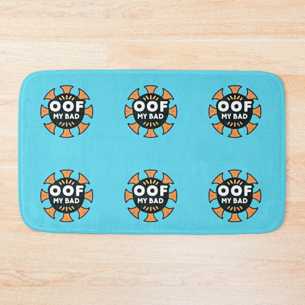 Item preview, OOF My Bad Creative Motifs Vibrant Designs Colors designed and sold by ART ATTACK ZONE.