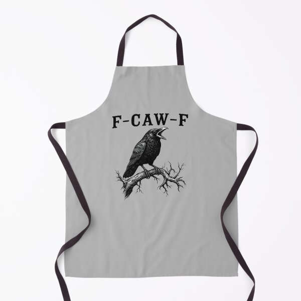 Item preview, F-CAW-F Raven – Bold Black Crow Design designed and sold by getpressedshirt.