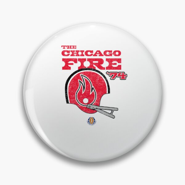 Item preview, Distressed Chicago Fire Helmet Chicago Football  designed and sold by be-njo.