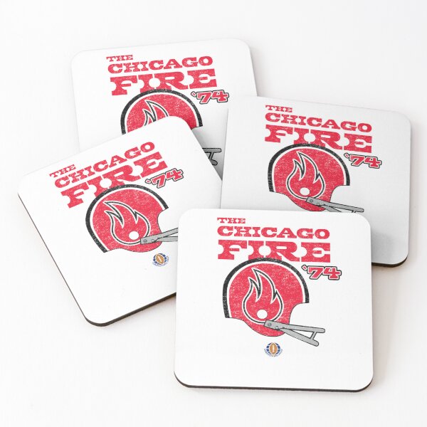 Item preview, Distressed Chicago Fire Helmet Chicago Football  designed and sold by be-njo.