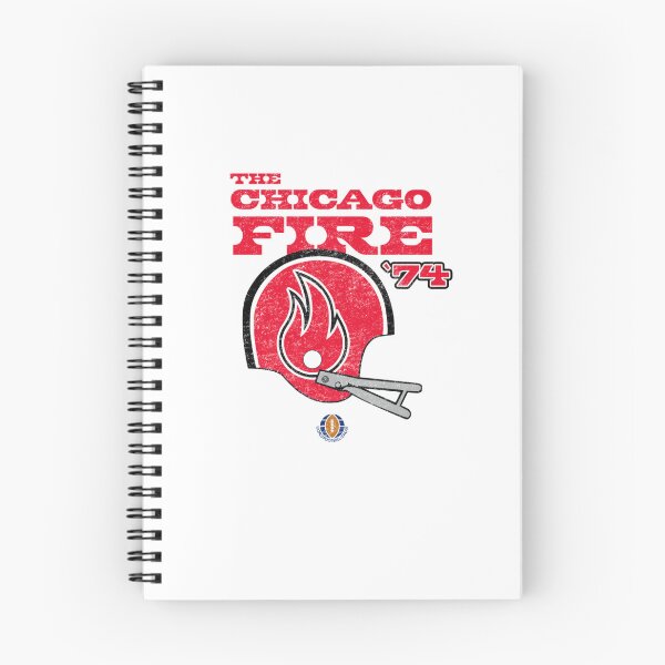 Item preview, Distressed Chicago Fire Helmet Chicago Football  designed and sold by be-njo.