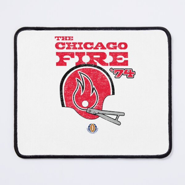 Item preview, Distressed Chicago Fire Helmet Chicago Football designed and sold by be-njo.
