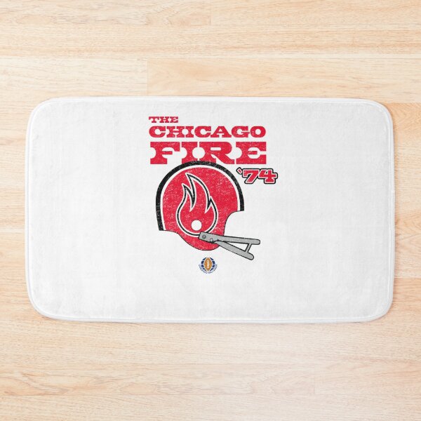 Item preview, Distressed Chicago Fire Helmet Chicago Football  designed and sold by be-njo.