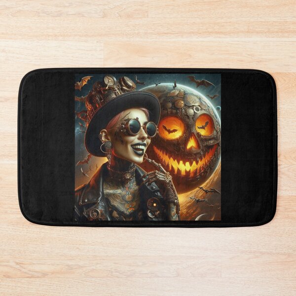 Item preview, Steampunk Gothic Halloween Cybernetic Witch designed and sold by Voodoo Store Paranormal Collections.