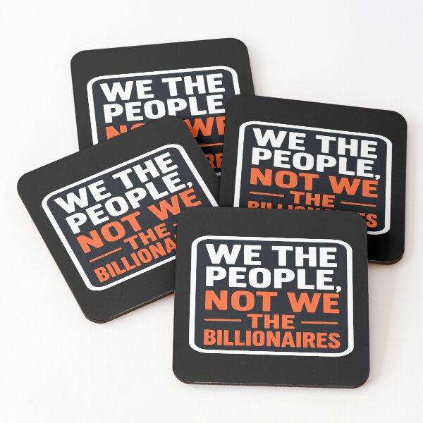 Item preview, We The People Not The Billionaires designed and sold by Owcomm.