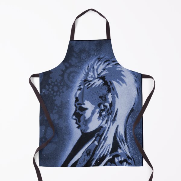 Item preview, A punk woman looks into the distance. designed and sold by marysfarbklecks.