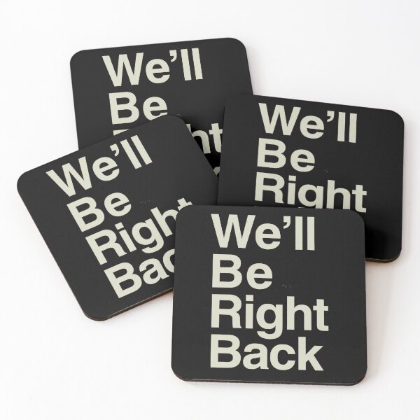 Item preview, The Eric Andre Show - We'll Be Right Back 	 	 designed and sold by soabbrou61.