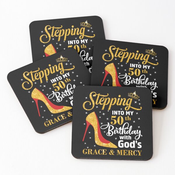 Item preview, Stepg Into My 50Th With God'S Grace Mercy designed and sold by tccccfprpwb41.
