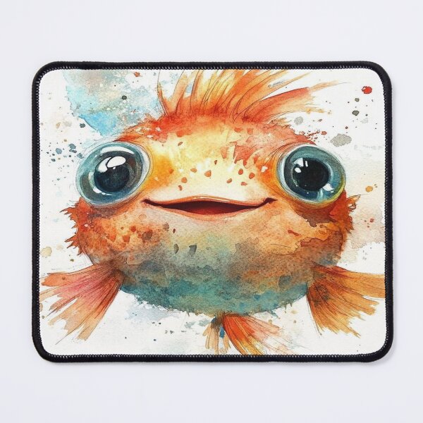 Item preview, Cute Fish with Big Eyes designed and sold by EXOOCO.