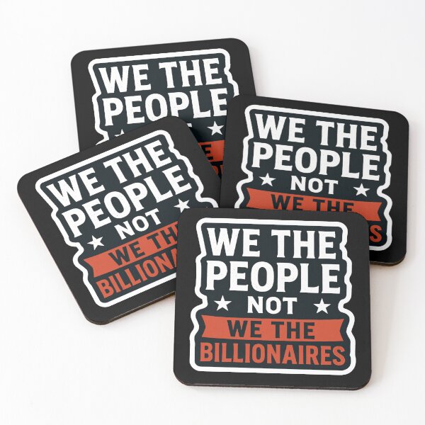 Item preview, We The People Not The Billionaires designed and sold by Owcomm.