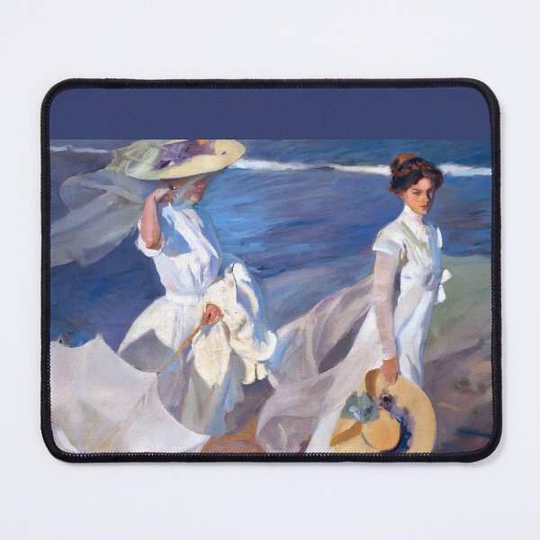 Item preview, Two Women Strolling on the Beach - Joaquin Sorolla designed and sold by Jon-Baran.