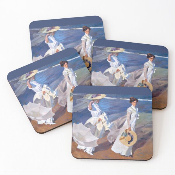 Item preview, Two Women Strolling on the Beach - Joaquin Sorolla designed and sold by Jon-Baran.