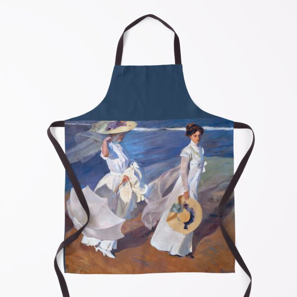 Artikelvorschau, Zwei Frauen spazieren am Strand - Joaquin Sorolla entworfen und verkauft von Jon-Baran.