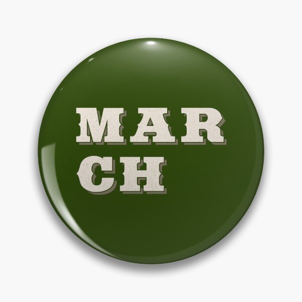 Item preview, Vintage March Western Typography Design designed and sold by trepiu.