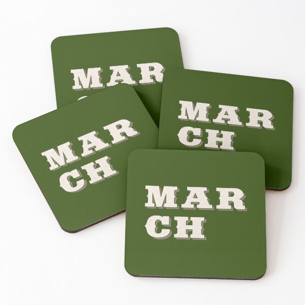 Item preview, Vintage March Western Typography Design designed and sold by trepiu.