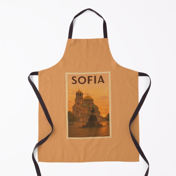 Item preview, Sofia Bulgaria Travel Art – Alexander Nevsky Cathedral Sunset Souvenir designed and sold by Annika Shurafa.