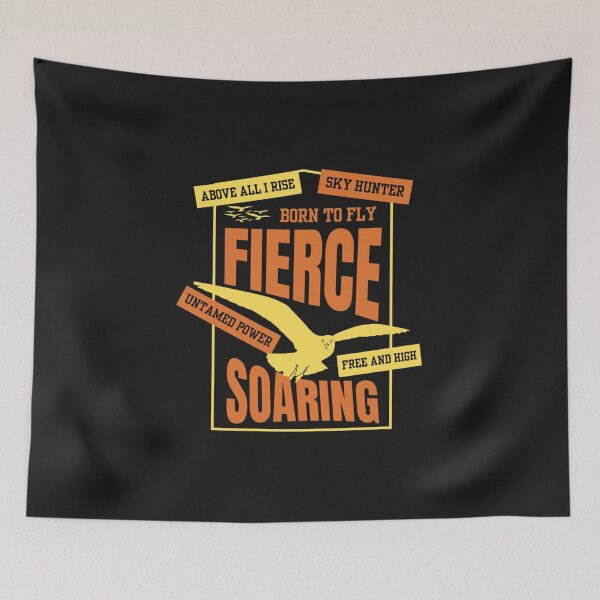 Item preview, Fierce Eagle Soaring – Born to Fly Sky Hunter Graphic designed and sold by MR-GOLDEN.
