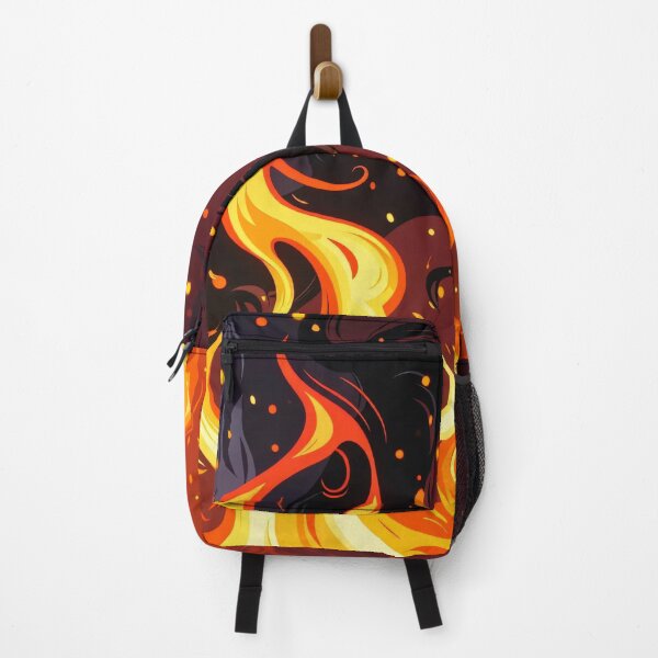 Item preview, Bright Burning Flames with Dark Smoke and Glowing Sparks Creating a Dramatic Fiery Inferno Background Scene designed and sold by Mimoshi ⭐⭐⭐⭐⭐.