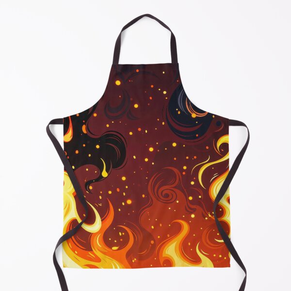 Item preview, Bright Burning Flames with Dark Smoke and Glowing Sparks Creating a Dramatic Fiery Inferno Background Scene designed and sold by Mimoshi ⭐⭐⭐⭐⭐.