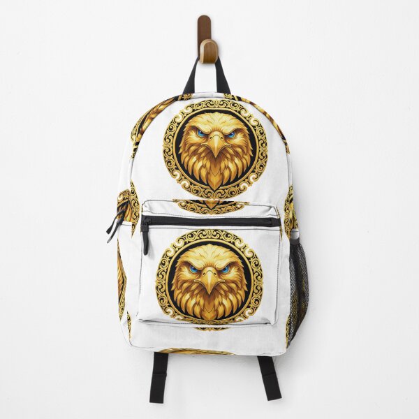 Item preview, Golden Eagle Crest — Majestic Ornate Raptor Illustration designed and sold by Moni50 Studio.