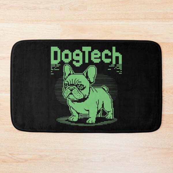 Item preview, Dogtech Pixel French BullDog. Funny Tech Geek Retro Terminal Design for dog Lovers and Gamers designed and sold by paulo silveira.